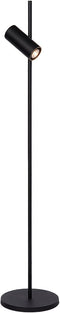 Atmooz - Vloerlamp Sinclair - Staande Lamp - Stalamp - Woonkamer - Zwarte buitenkant - Gouden binnenkant - Hoogte 150cm - Metaal