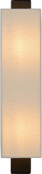 Atmooz - Wandlamp Mendoza - Industrieel - Woonkamer / Slaapkamer - Zwart en witte kap - Hoogte 46cm - Metaal