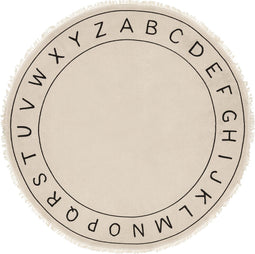 Atmopshera Kids Vloerkleed ABC D120cm - Alfabet