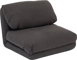 Atmopshera Marza eenzit fauteuil/slaapbank - Donkergrijs - Uittrekbaar