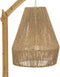 Atmopshera Tafellamp Palm natuur - H55 cm - Bamboe - Lamp