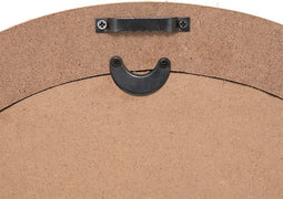 Atmosphera Alicante wandspiegel in hout en natuurlijke vezel 40x55cm