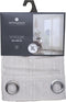 Atmosphera Anissa Voile Gordijn 135x260cm - Kant en klaar met ringen - Beige