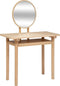 Atmosphera Arden Kaptafel met spiegel - Natuurlijk hout