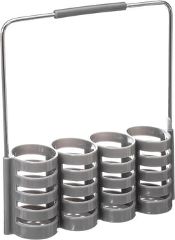 Atmosphera Bestekset met houder - 24 delig - Geo - Taupe