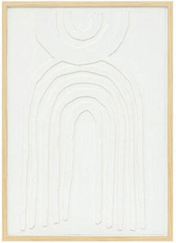 Atmosphera Bobby Wanddecoratie fotokader - 50x70cm - Wit