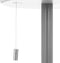 Atmosphera Buitenlamp Zack H108cm - Oplaadbaar - Grafiet