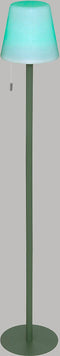 Atmosphera Buitenlamp Zack H108cm - Oplaadbaar - Olijfgroen
