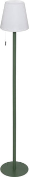 Atmosphera Buitenlamp Zack H108cm - Oplaadbaar - Olijfgroen