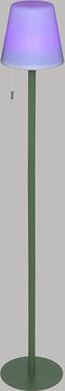 Atmosphera Buitenlamp Zack H108cm - Oplaadbaar - Olijfgroen