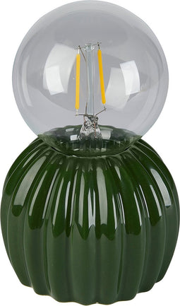 Atmosphera Cactos LED Tafellamp - Ø10xH17cm - Groen