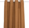 Atmosphera Clem Gordijn 140x260cm - Gordijnen kant en klaar met haakjes ringen - Kaneel