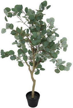 Atmosphera Cony Kunstplant Eucalyptus met pot - Ø50xH127cm - Groen