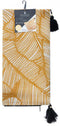 Atmosphera Créateur d'intérieur® - Sierkussen (hoes) Geel/goud/Franjes tropik 40x40