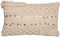 Atmosphera Dania kussen met sequins - 30x50cm - Beige