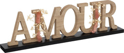 Atmosphera decoratie AMOUR - Woondecoratie - H26 cm - Droogbloem
