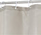 Atmosphera douchegordijn honinggraat effect taupe - 180 x 200 Cm - Met 12 ringen inbegrepen - Polyester