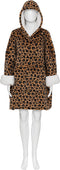 Atmosphera Fleecedeken Met Mouwen - Hoodie blanket - Tv deken - Leopard