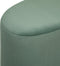 Atmosphera Fluwelen bank - Malone - Celadon groen - 98x51cm