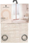 Atmosphera Fred Gordijn bedrukt 140x240cm - Kant en klaar met ringen - Beige