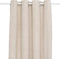 Atmosphera Fujo Fluwelen Verduisteringsgordijn 135x260cm - Gordijnen kant en klaar met haakjes ringen - Linnenbeige