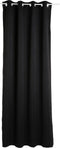 Atmosphera - gordijnen - set van 2 - zwart - verduisterend - 135x240 cm - Kant en klaar - met ringen