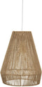Atmosphera Hanglamp Palm Natuur - Lamp - Dia 34 cm - Jute - Caramel bruin
