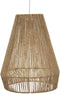Atmosphera Hanglamp Palm Natuur - Lamp - Dia 34 cm - Jute - Caramel bruin