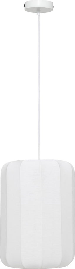 Atmosphera Hanglamp Tobie - Ø25xH35cm - Wit