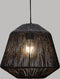 Atmosphera Hanglamp Touw 30 x 26 - Zwart