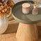Atmosphera Hercyna Salontafel - Ø40xH42cm - Groen