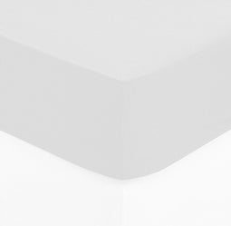 Atmosphera Hoeslaken katoen 160x200cm - Wit
