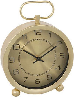 Atmosphera Irina Bureauklokje 15xH20cm - Goud