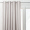 Atmosphera Isolerende gordijn met 140x260cm - gordijn raambekleding - gordijnen kant en klaar met haakjes ringen - Beige linnen