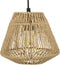 Atmosphera Jily Hanglamp naturel - Dia 20 cm - Naturel - Lamp - E27 - Pendellamp - Exclusief lichtbronnen