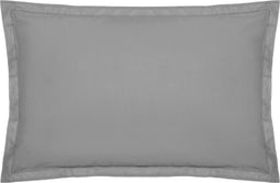 Atmosphera Katoen kussensloop - Set van 2 stuks - 50x70cm - Grijs