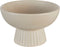 Atmosphera Keramieken schaal - Ø22xH14cm - Beige
