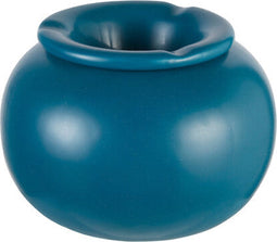 Atmosphera Keramische Asbak - Ø16xH11cm - Blauw