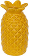 Atmosphera Keramische Yucatan Ananasvaas - Ø9xH10cm - Geel -
