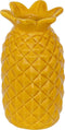 Atmosphera Keramische Yucatan Ananasvaas - Ø9xH10cm - Geel