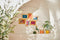 Atmosphera Keramische Yucatan Bananenvaas - Ø9xH10cm - Geel -