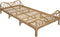 Atmosphera Kids bed / kinderbed Loise Rotan - 90 x 190 cm - Bed - Met bodem - Bedbank