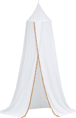 Atmosphera Kids Bedhemel / Klamboe Oasis - Met Pompons - 200x380cm