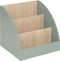 Atmosphera Kids Boekenkast verticale vakken - 53x53xH56cm - Jadegroen