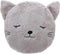 Atmosphera Kids Cat Kattenkussen - 28x11cm - Grijs