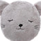 Atmosphera Kids Cat Kattenkussen - 28x11cm - Grijs
