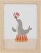 Atmosphera Kids Circus posters set van 3 - Met kader - Hout
