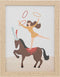 Atmosphera Kids Circus posters set van 3 - Met kader - Hout