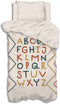 Atmosphera Kids Dekbedovertrek set met 1 kussensloop 140x200cm/65x65cm ABC