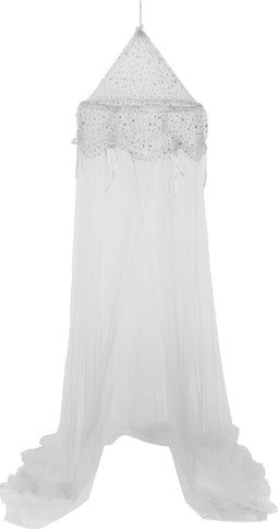 Atmosphera Kids Eazy Living Klamboe Luna 250 cm grijs / groen - Kinderkamer